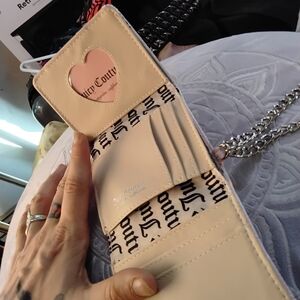 Juicy Couture Baby PINK Wallet with Chain